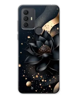 Чехол для TCL 306 с картинкой «Черный лотос»