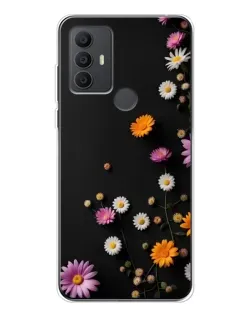 Чехол для TCL 306 с картинкой «Цветочная композиция»