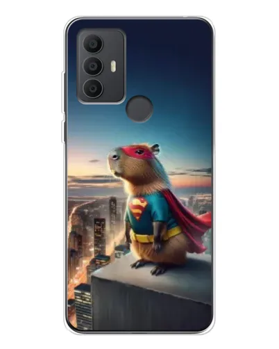 Чехол для TCL 306 с картинкой «Капи-мен супергерой» Чехол для TCL 306 с картинкой «Капи-мен супергерой»