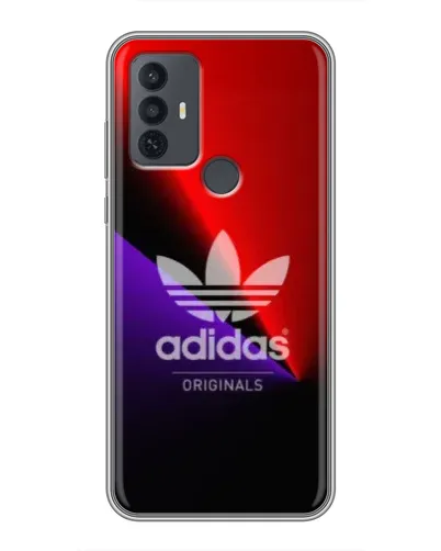Чехол для TCL 30E с картинкой «Adidas Red Neon» Чехол для TCL 30E с картинкой «Adidas Red Neon»