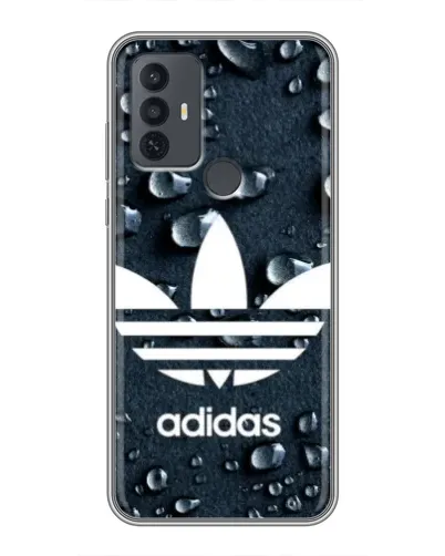 Чехол для TCL 30E с картинкой «Adidas Trefoil Blue» Чехол для TCL 30E с картинкой «Adidas Trefoil Blue»