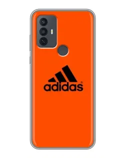 Чехол для TCL 30E с картинкой «Adidas Ukraine»