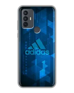 Чехол для TCL 30E с картинкой «Adidas Sport Art»