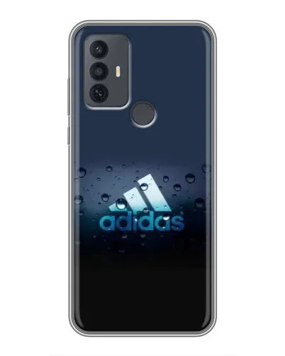 Чехол для TCL 30E с картинкой «Adidas Water Drops» Чехол для TCL 30E с картинкой «Adidas Water Drops»