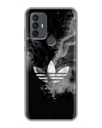 Чехол для TCL 30E с картинкой «Абстрактный дым Adidas» Чехол для TCL 30E с картинкой «Абстрактный дым Adidas»