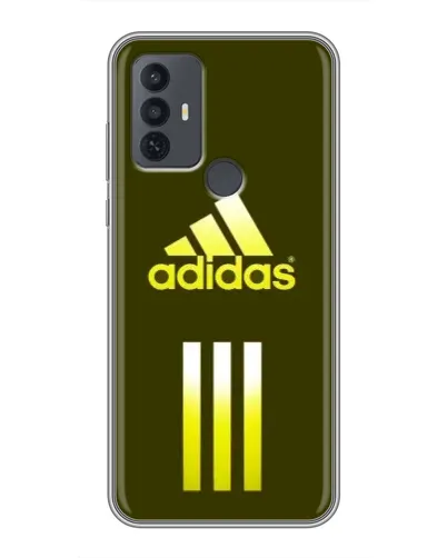 Чехол для TCL 30E с картинкой «Оливковый градиент Adidas» Чехол для TCL 30E с картинкой «Оливковый градиент Adidas»