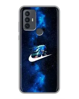 Чехол для TCL 30E с картинкой «Звездный путь Nike»