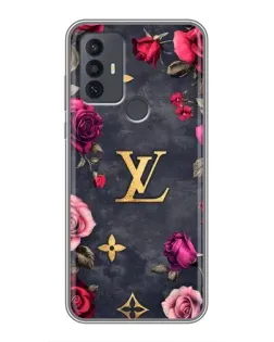 Чехол для TCL 30E с картинкой «Цветочный Louis Vuitton» Чехол для TCL 30E с картинкой «Цветочный Louis Vuitton»