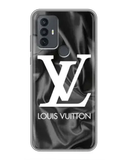 Чехол для TCL 30E с картинкой «Шелковый Louis Vuitton»