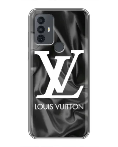 Чехол для TCL 30E с картинкой «Шелковый Louis Vuitton»