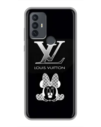 Чехол для TCL 30E с картинкой «LV и Минни Маус»