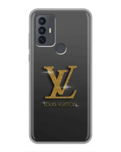 Чехол для TCL 30E с картинкой «Градиент Louis Vuitton»