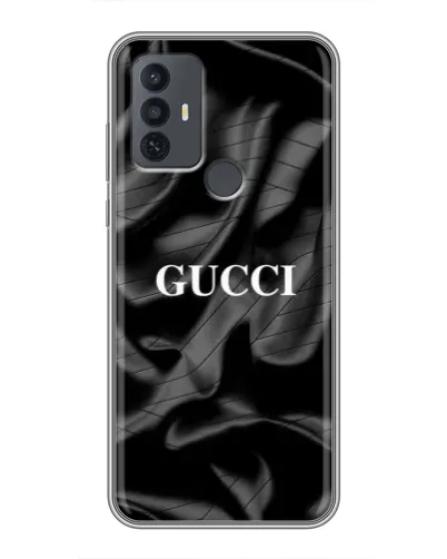 Чехол для TCL 30E с картинкой «Gucci — шелковые волны» Чехол для TCL 30E с картинкой «Gucci — шелковые волны»