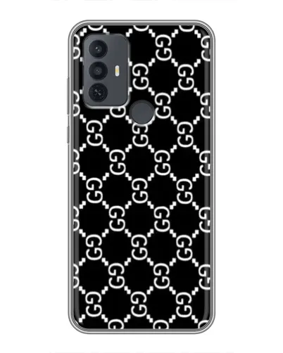 Чехол для TCL 30E с картинкой «Gucci — сетчатый паттерн» Чехол для TCL 30E с картинкой «Gucci — сетчатый паттерн»
