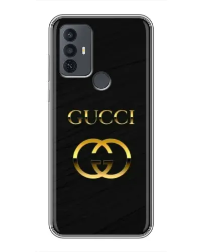 Чехол для TCL 30E с картинкой «Золотой логотип Gucci» Чехол для TCL 30E с картинкой «Золотой логотип Gucci»