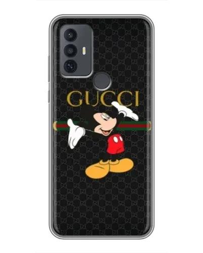 Чехол для TCL 30E с картинкой «Микки Маус Gucci» Чехол для TCL 30E с картинкой «Микки Маус Gucci»