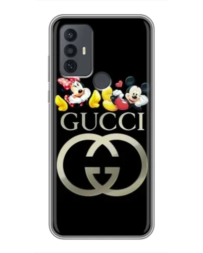 Чехол для TCL 30E с картинкой «Gucci — герои Disney» Чехол для TCL 30E с картинкой «Gucci — герои Disney»