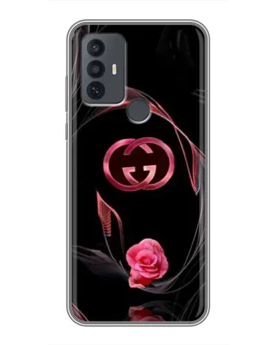 Чехол для TCL 30E с картинкой «Gucci — неоновая роза» Чехол для TCL 30E с картинкой «Gucci — неоновая роза»
