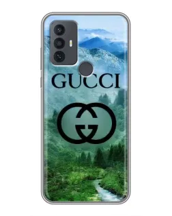 Чохол для TCL 30E з картинкою «Gucci — гірський пейзаж» Чохол для TCL 30E з картинкою «Gucci — гірський пейзаж»