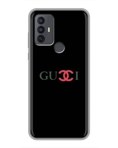 Чехол для TCL 30E с картинкой «Gucci — красный градиент» Чехол для TCL 30E с картинкой «Gucci — красный градиент»