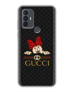 Чохол для TCL 30E з картинкою «Мінні Маус Gucci — чорний» Чохол для TCL 30E з картинкою «Мінні Маус Gucci — чорний»