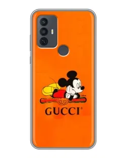 Чохол для TCL 30E з картинкою «Міккі Маус Gucci — помаранч» Чохол для TCL 30E з картинкою «Міккі Маус Gucci — помаранч»