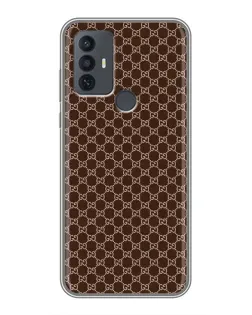Чохол для TCL 30E з картинкою «Gucci — шоколадна сітка» Чохол для TCL 30E з картинкою «Gucci — шоколадна сітка»