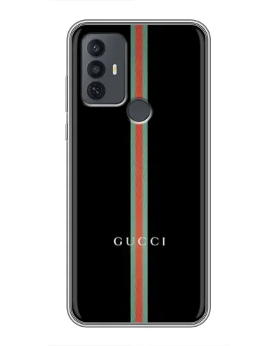 Чехол для TCL 30E с картинкой «Gucci — строгая линия» Чехол для TCL 30E с картинкой «Gucci — строгая линия»