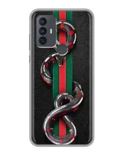 Чохол для TCL 30E з картинкою «Gucci — змія на смузі» Чохол для TCL 30E з картинкою «Gucci — змія на смузі»
