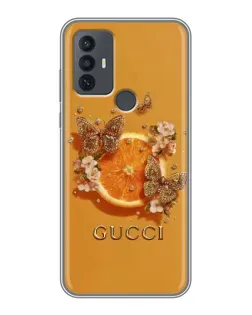 Чохол для TCL 30E з картинкою «Gucci — золоті метелики» Чохол для TCL 30E з картинкою «Gucci — золоті метелики»