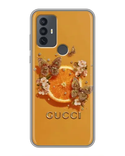 Чохол для TCL 30E з картинкою «Gucci — золоті метелики» Чохол для TCL 30E з картинкою «Gucci — золоті метелики»