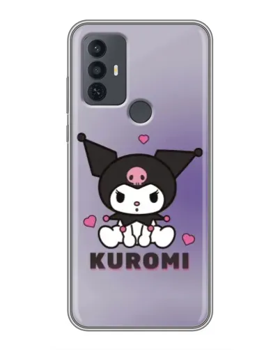 Чехол для TCL 30E с картинкой «Kuromi — фиолетовый арт» Чехол для TCL 30E с картинкой «Kuromi — фиолетовый арт»