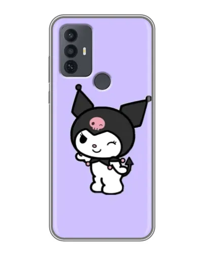 Чехол для TCL 30E с картинкой «Классическая Kuromi» Чехол для TCL 30E с картинкой «Классическая Kuromi»