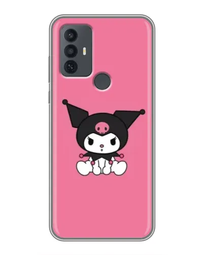 Чехол для TCL 30E с картинкой «Хмурая Kuromi» Чехол для TCL 30E с картинкой «Хмурая Kuromi»
