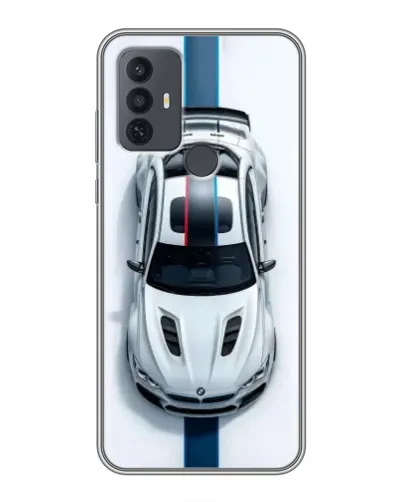 Чехол для TCL 30E с картинкой «Вид сверху — BMW M» Чехол для TCL 30E с картинкой «Вид сверху — BMW M»