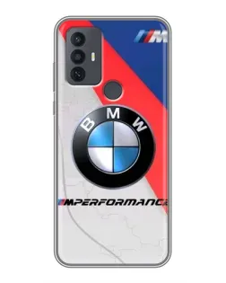 Чехол для TCL 30E с картинкой «BMW Performance стиль»