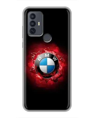 Чехол для TCL 30E с картинкой «Логотип BMW — вспышка» Чехол для TCL 30E с картинкой «Логотип BMW — вспышка»