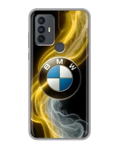 Чехол для TCL 30E с картинкой «Золотистый дым BMW» Чехол для TCL 30E с картинкой «Золотистый дым BMW»