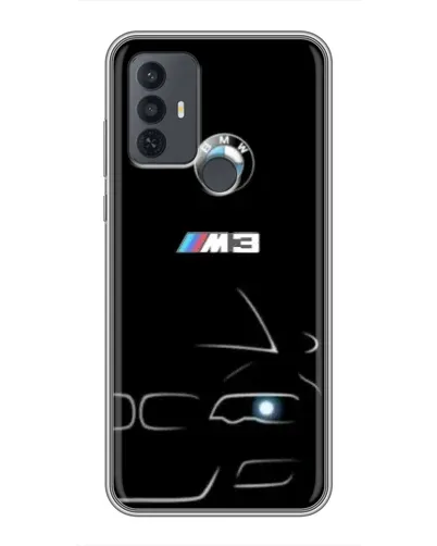 Чехол для TCL 30E с картинкой «Минималистичный принт BMW M3» Чехол для TCL 30E с картинкой «Минималистичный принт BMW M3»