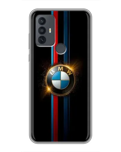 Чехол для TCL 30E с картинкой «BMW M-Power неон» Чехол для TCL 30E с картинкой «BMW M-Power неон»