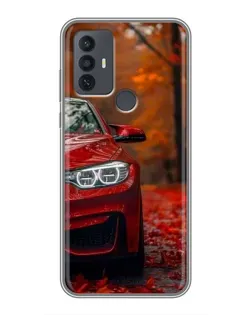 Чехол для TCL 30E с картинкой «Осенняя BMW M4»