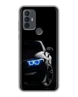 Чохол для TCL 30E з картинкою «BMW — нічний погляд»