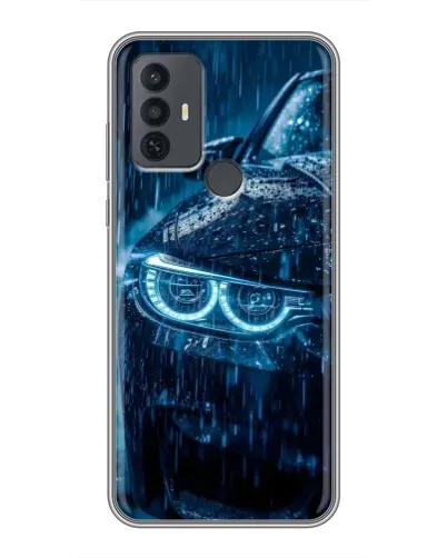 Чехол для TCL 30E с картинкой «BMW под дождем» Чехол для TCL 30E с картинкой «BMW под дождем»