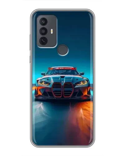 Чохол для TCL 30E з картинкою «BMW — вогні неону» Чохол для TCL 30E з картинкою «BMW — вогні неону»