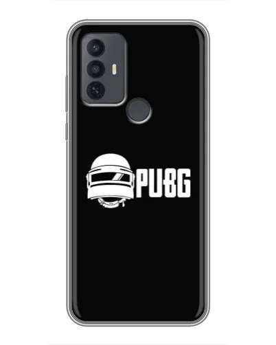 Чехол для TCL 30E с картинкой «PUBG — классический лого»