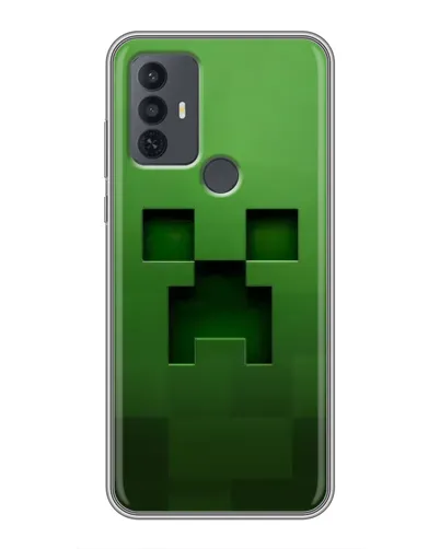 Чехол для TCL 30E с картинкой «Крипер микро-дизайн» Чехол для TCL 30E с картинкой «Крипер микро-дизайн»