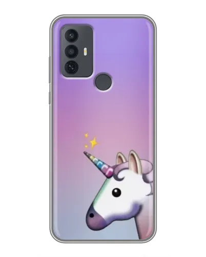 Чехол для TCL 30E с картинкой «Единорог градиент» Чехол для TCL 30E с картинкой «Единорог градиент»