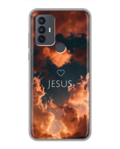 Чехол для TCL 30E с картинкой «Сияние Имени Jesus» Чехол для TCL 30E с картинкой «Сияние Имени Jesus»