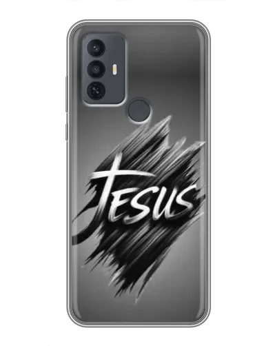 Чехол для TCL 30E с картинкой «Надпись Jesus Graffiti» Чехол для TCL 30E с картинкой «Надпись Jesus Graffiti»