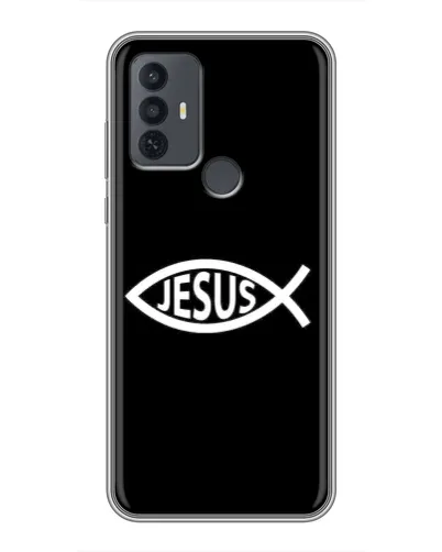 Чехол для TCL 30E с картинкой «Классический Jesus» Чехол для TCL 30E с картинкой «Классический Jesus»
